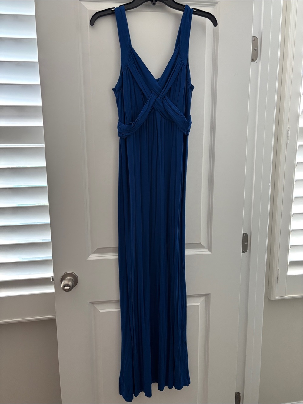 New York & Company Royal Blue Maxi Dress